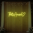That’s Amore with Heart Neon Sign V3