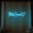 That’s Amore with Heart Neon Sign V3