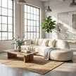 Auckland Wool Fabric Sofa
