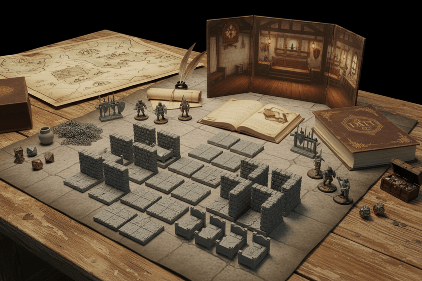 Barracks Bunk LED Room – Dragonlock 28mm Dungeon Terrain