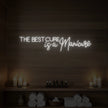 The Best Cure is a Manicure Neon Sign