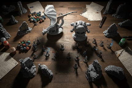 28mm Great Dragon & Eye Tyrant – Boss Monster Bundle