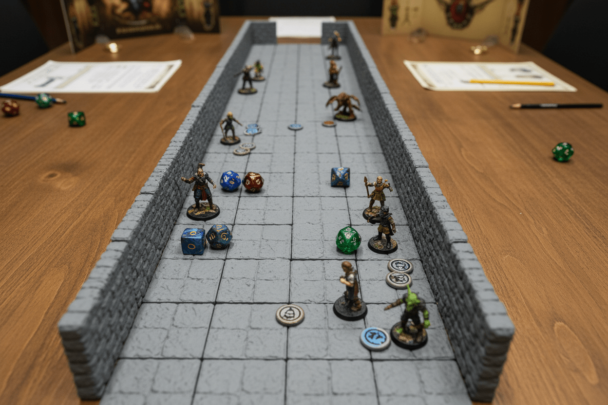 Corridor Expansion Pack Bulk Hallways | Dragonlock Terrain