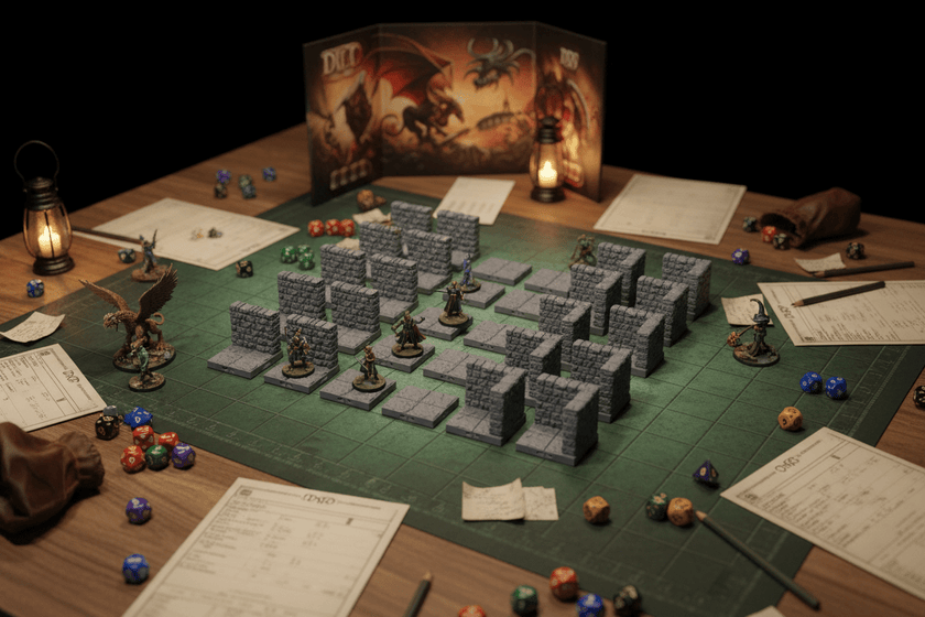 28mm Corridor Maze Complex – Branching Dungeon Halls