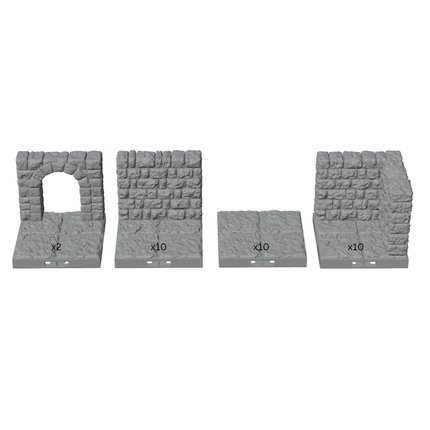 28mm Corridor Maze Complex – Branching Dungeon Halls