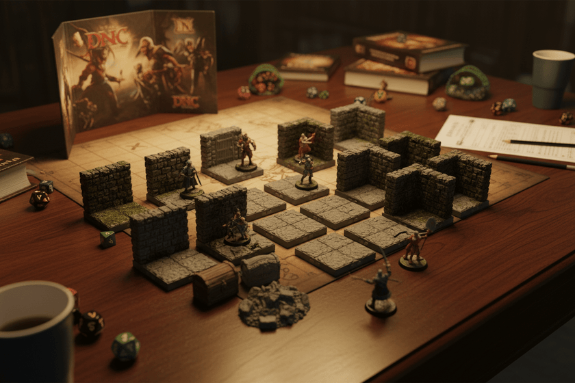 Dead End Trap Room with Corridor – Dragonlock 28mm
