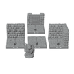 Dual Entry Hall Pass-Through Room | Dragonlock 28mm Terrain