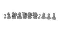 28mm Dungeon Grunts Enemy Horde – Skeletons, Goblins, Orcs