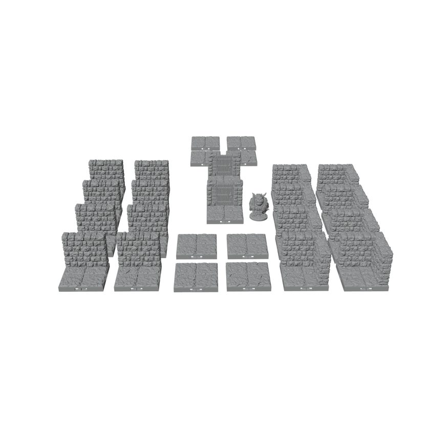 Duo Cell Block Twin Prison – Dragonlock 28mm Terrain
