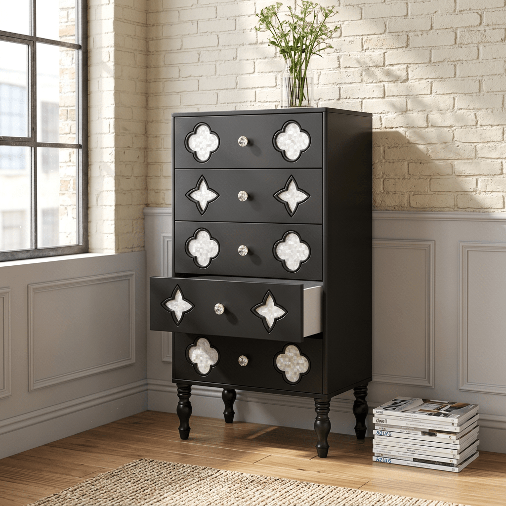 Fritillaria Five-Drawer Chest