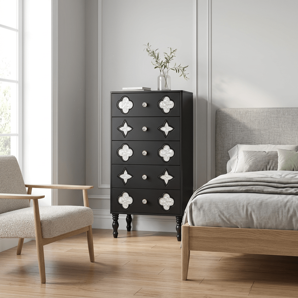 Fritillaria Five-Drawer Chest
