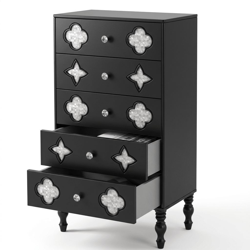 Fritillaria Five-Drawer Chest