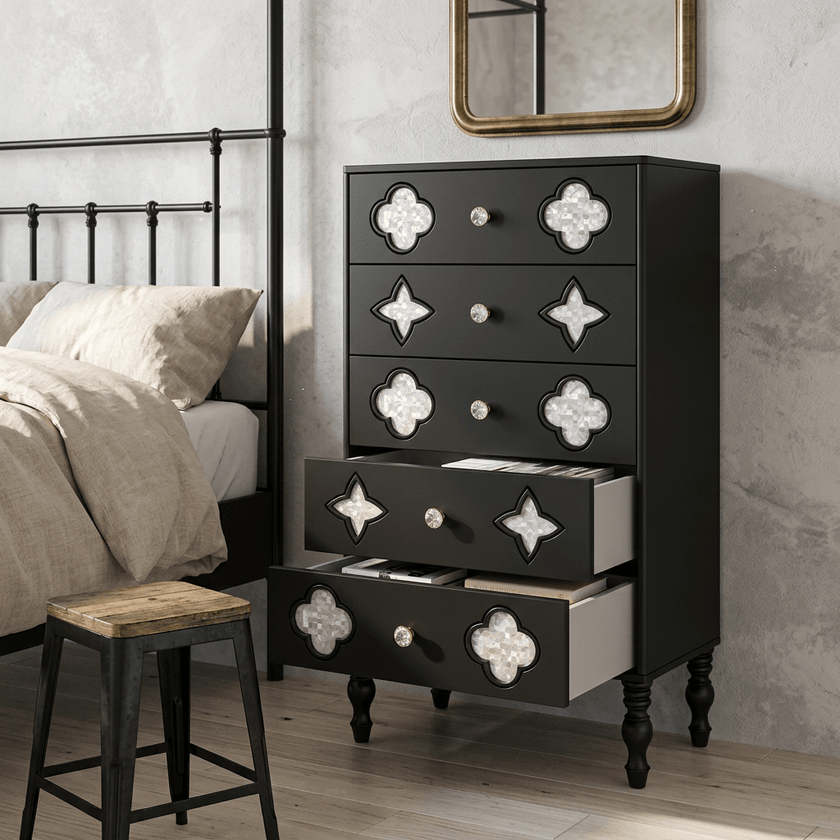 Fritillaria Five-Drawer Chest