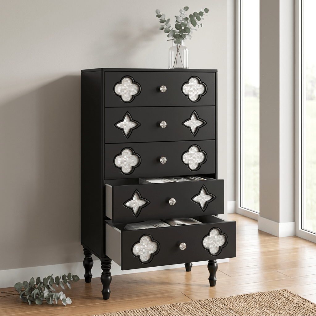 Fritillaria Five-Drawer Chest