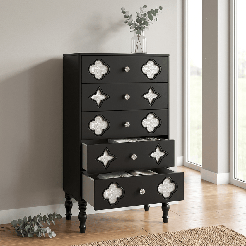 Fritillaria Five-Drawer Chest