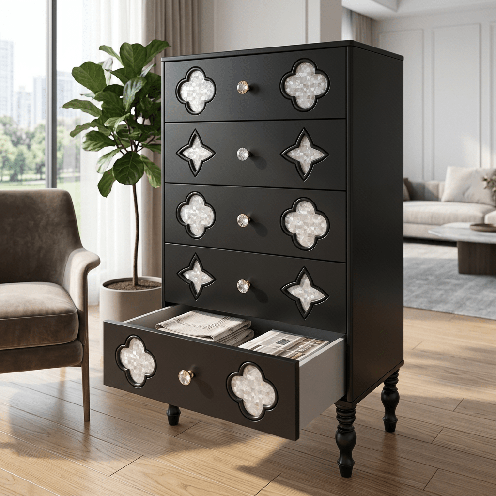 Fritillaria Five-Drawer Chest