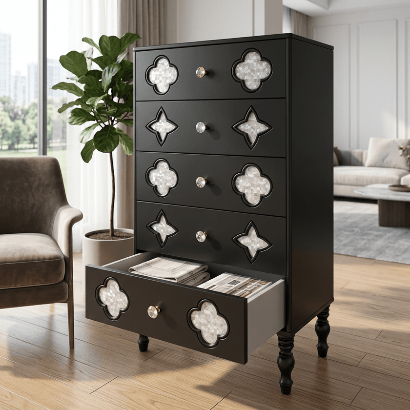 Fritillaria Five-Drawer Chest