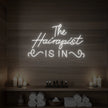 The Hairapist Is In Neon Sign