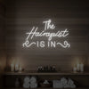 The Hairapist Is In Neon Sign