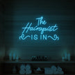 The Hairapist Is In Neon Sign
