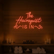 The Hairapist Is In Neon Sign