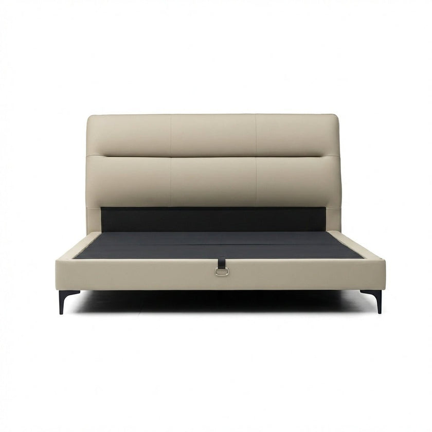 Haven Premium Faux Leather Platform Bed
