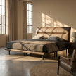 Hudson Leather Bed