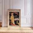 The King in Yellow Art Nouveau Print: Gothic Horror, Dark Academia