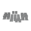 28mm Library Archive Dungeon Room Set with Minis