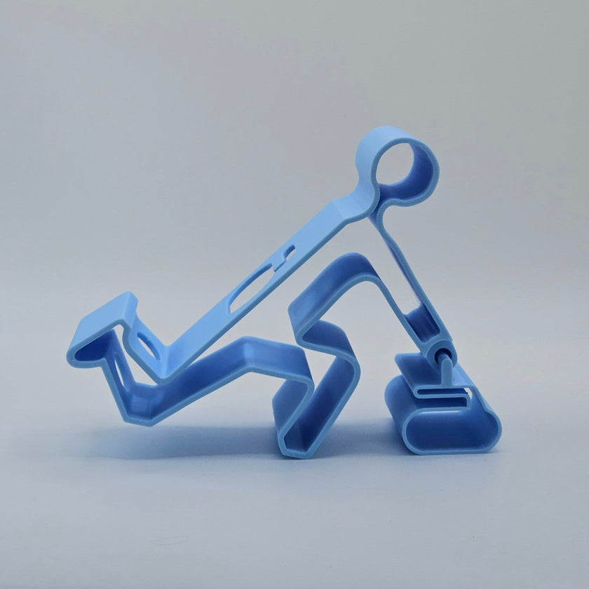 The New Cowbell - Adjustable Curling Curler Phone Stand