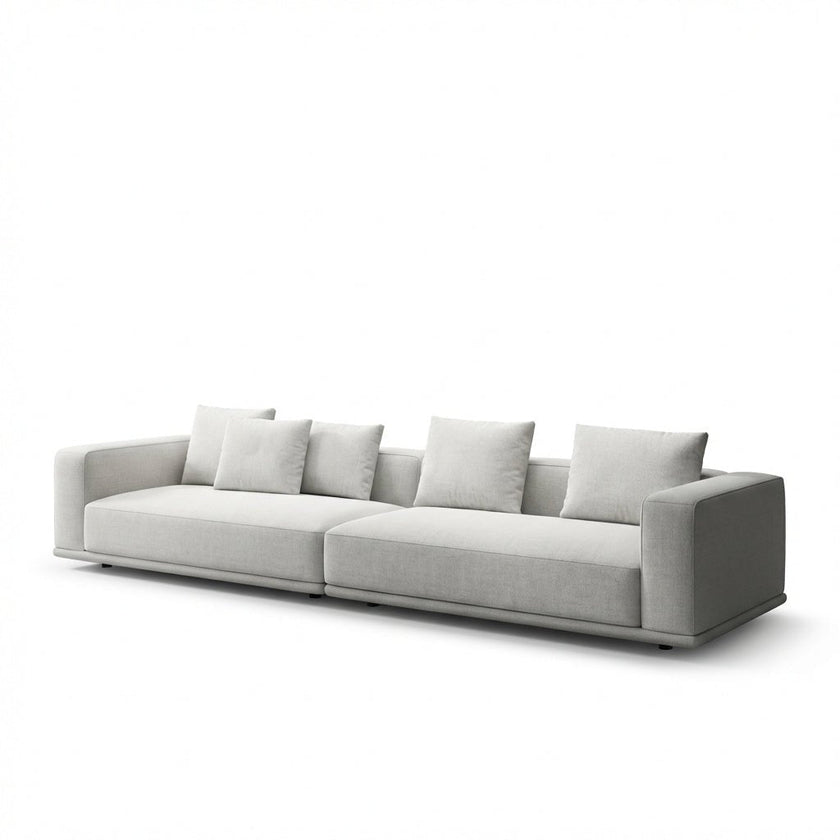 Nordic Cotton and Linen Fabric Sofa