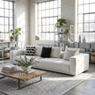 Nordic Cotton and Linen Fabric Sofa