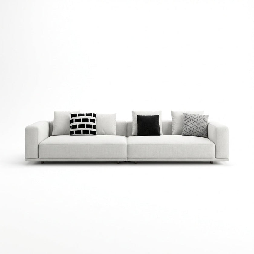 Nordic Cotton and Linen Fabric Sofa