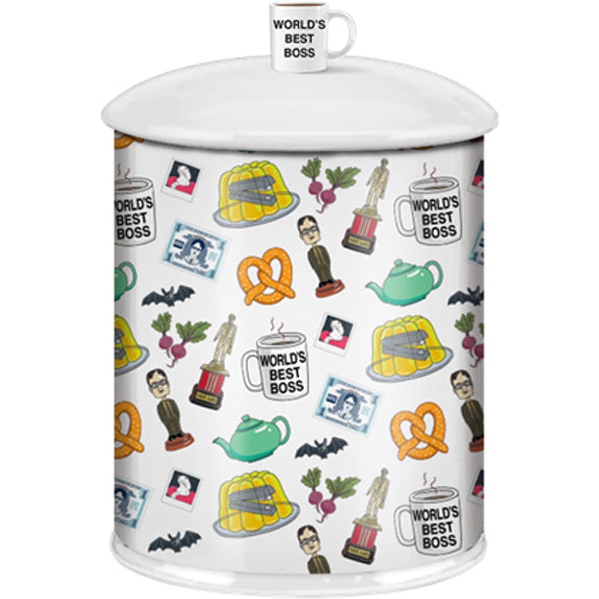 The Office Icons Ceramic Cookie Jar