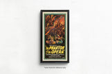 The Phantom of the Opera | Vintage Movie Poster (available handframed or unframed) 2x1