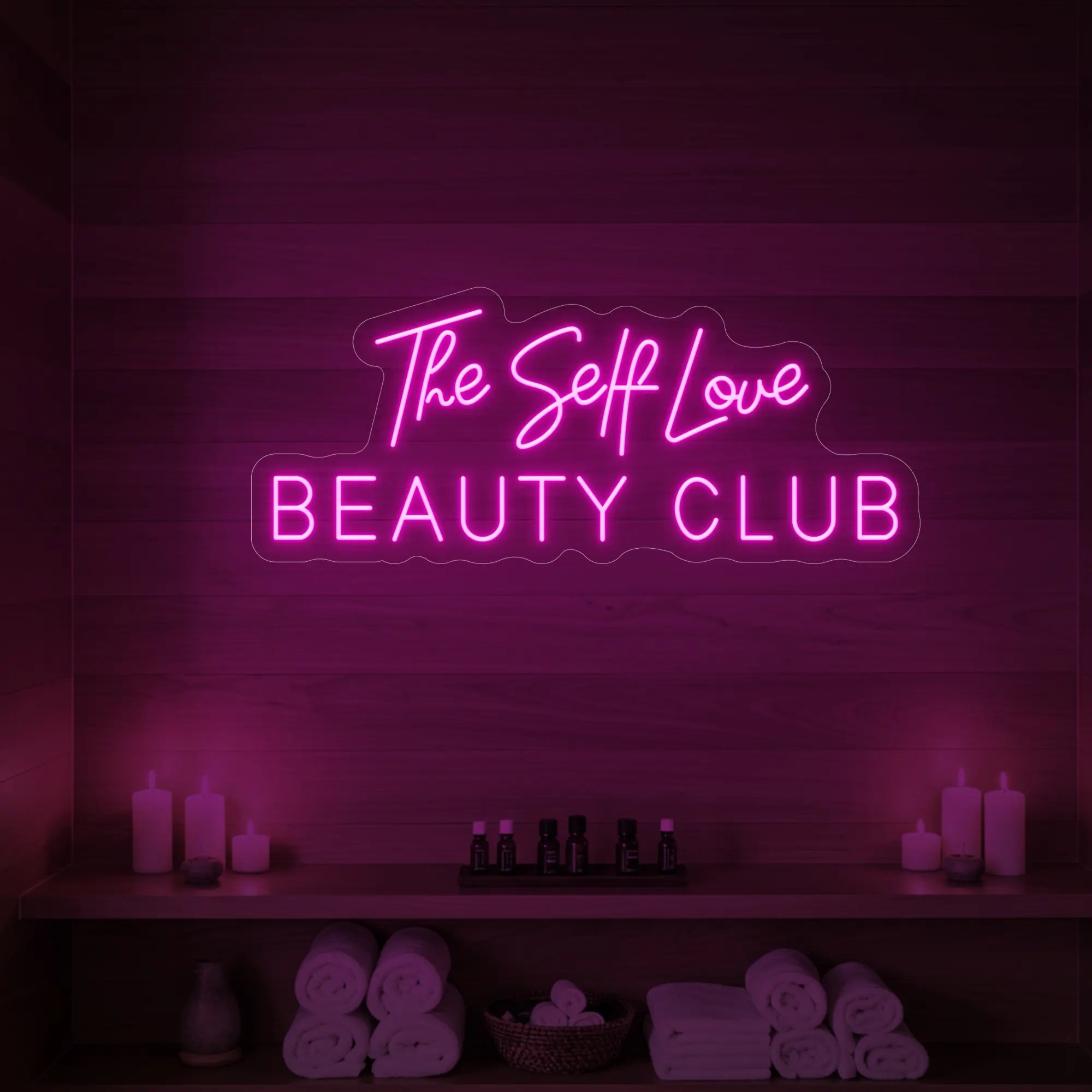 The Self Love Beauty Club Neon Sign