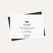 The silver fox - greeting card