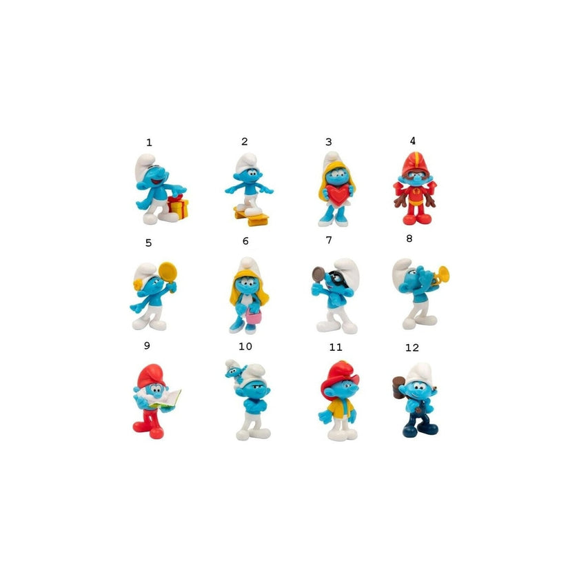 The Smurfs - Individual Smurfs Mini Figures