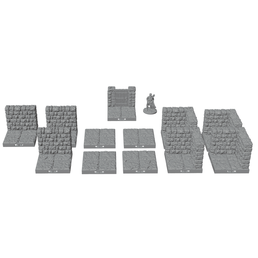 Solo Cell Alpha Dungeon Starter – Dragonlock 28mm Terrain