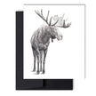 The Standing Moose Greeting Card