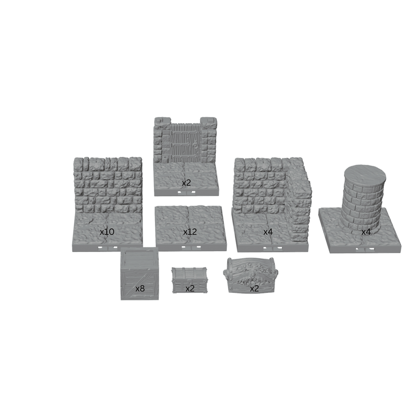 28mm Storage Warehouse Loot Cache – Dungeon Terrain