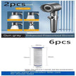 The Third Gear Adjustable Strong Supercharged Shower Head Household Bath Shower Hose Shower Head