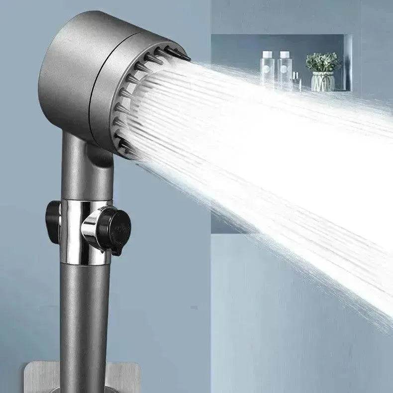 The Third Gear Adjustable Strong Supercharged Shower Head Household Bath Shower Hose Shower Head