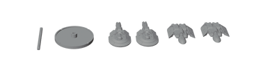 Sci-Fi Destroyer Squadron – 4-Ship Wolfpack Fleet