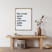 The World Needs Who You Were Made To Be Wood Sign