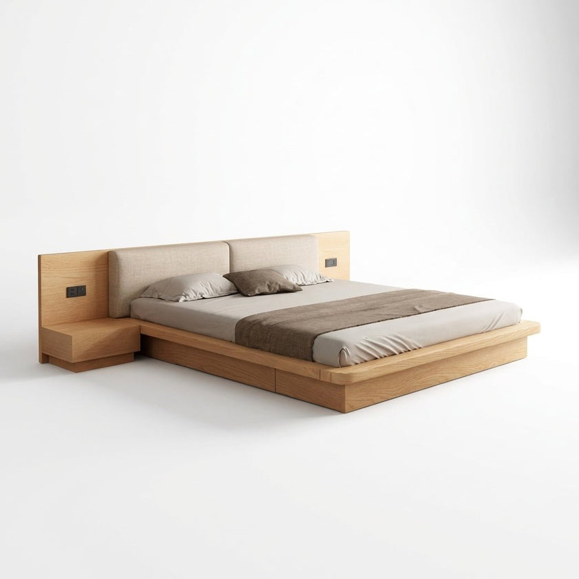Zenith Queen Bed with Lift Up Storage