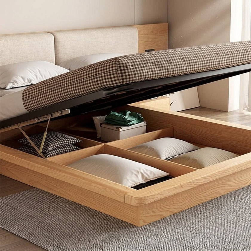 Zenith Queen Bed with Lift Up Storage