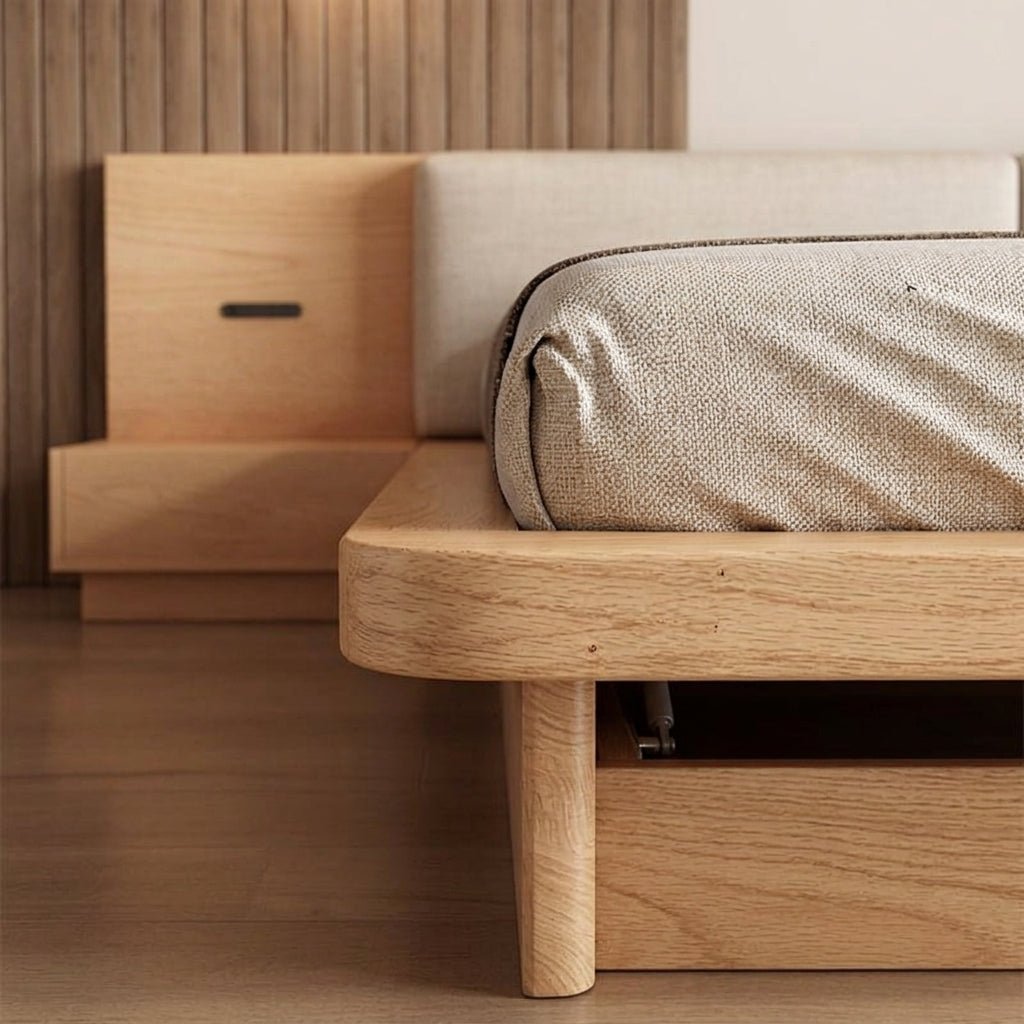 Zenith Queen Bed with Lift Up Storage