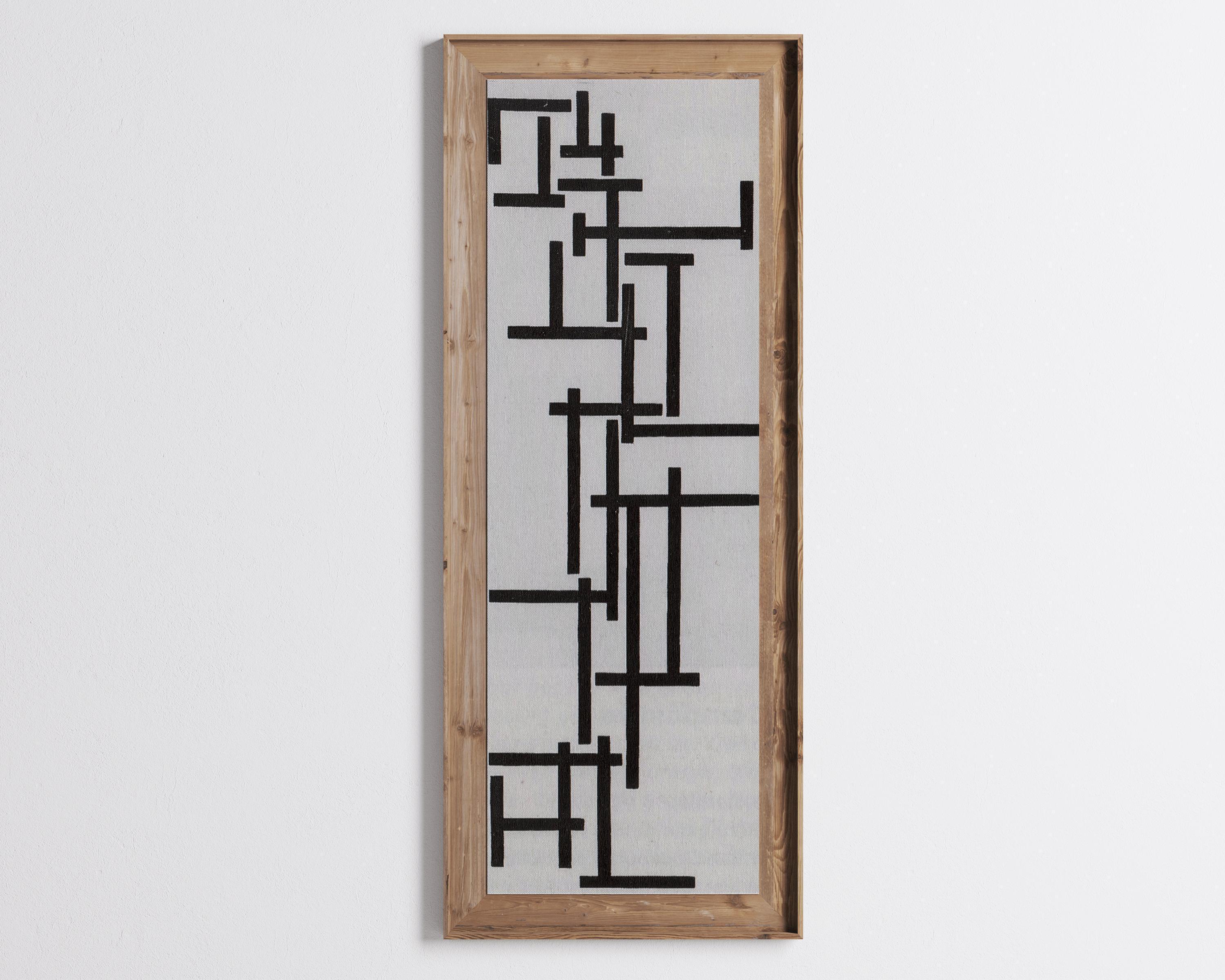 Theo Van Doesburg Tarantella Print: Mid-Century Modern Abstract Art