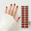 Thermal Semi-curing Nail Beauty Full Stickers Phototherapy Gel Semi Cured Gel Nail Sticker